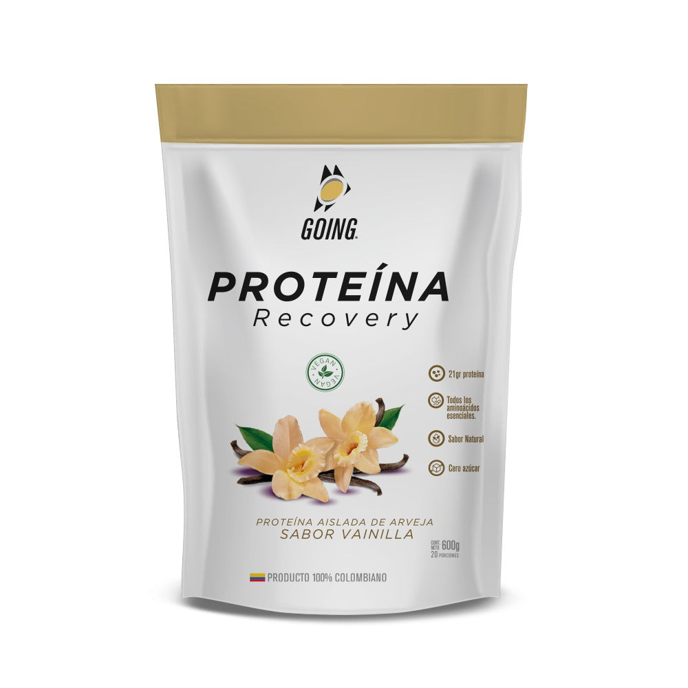 Bolsa de proteína vegana + Shaker obsequio x 20 porciones - sabor a VAINILLA