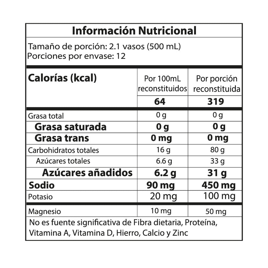 DoyPack x 12 porciones - Sabor Toronja con cafeína + Caramañola & Sachet Gratis
