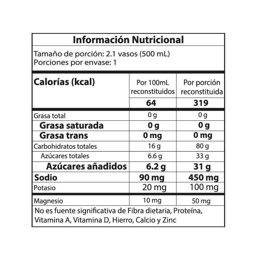 Caja de Boost x 8 sachets - Sabor Durazno sin cafeína + Caramañola & Sachet Gratis