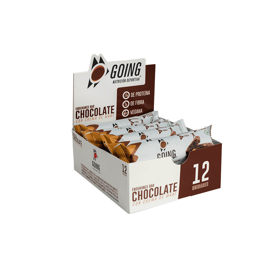 Barras de proteina x 12 unidades - sabor CHOCOLATE