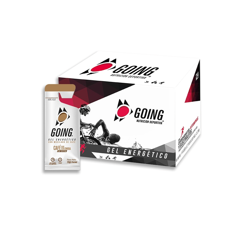 Caja x 24 Geles Energéticos Going Mixtos + 3 Geles GRATIS