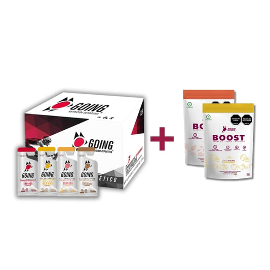 Caja x 24 Geles Energéticos Going Mixtos | + 2 sachet Boost gratis