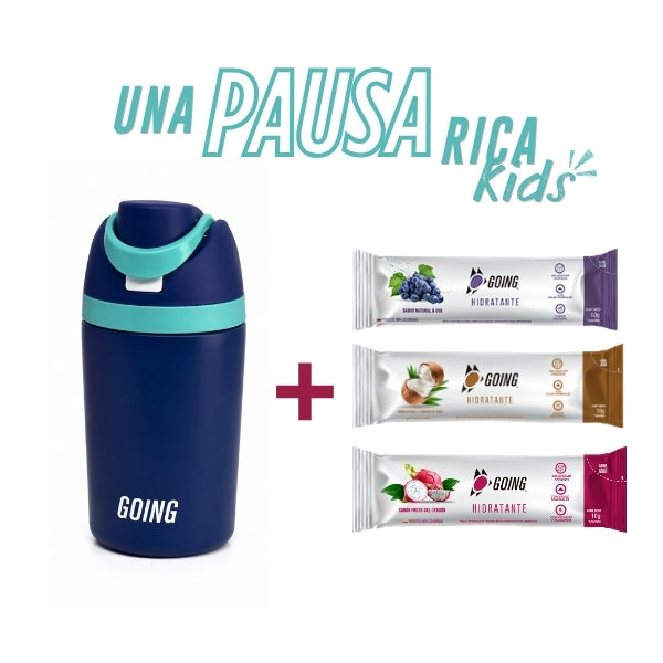 Termo Kids + 3 sticks mix hidratante gratis
