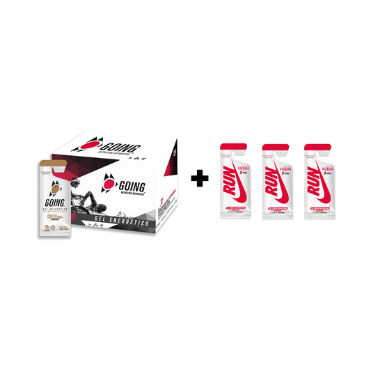 Caja x 24 Geles Energéticos Going Sabor Café + 3 Geles Going x Nike GRATIS