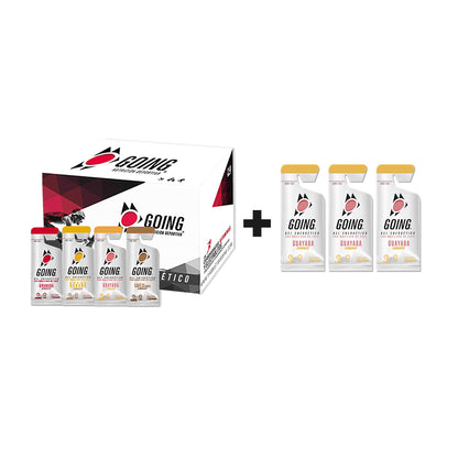 Caja x 24 Geles Energéticos Going Mixtos + 3 Geles GRATIS