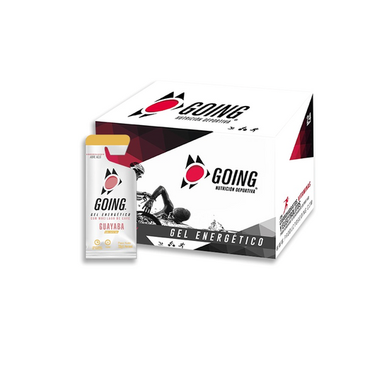 Geles Energéticos Going - Caja x24 Unidades Sabor Guayaba | Energía Rápida y Sostenida