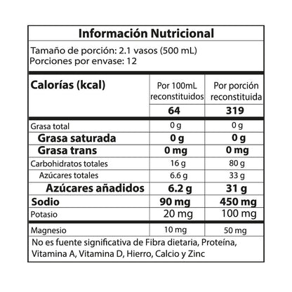 DoyPack x 12 porciones - Sabor Toronja con cafeína +  Caramañola & Sachet Gratis