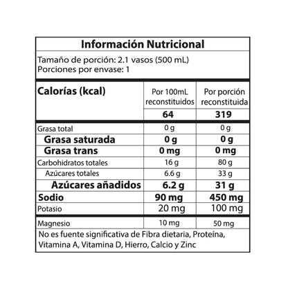 Caja de Boost x 8 sachets - Sabor Durazno sin cafeína + Caramañola & Sachet Gratis