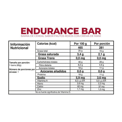 Barras de proteina mixta x 12 unidades - Sabor CHOCOLATE y FRUTOS ROJOS