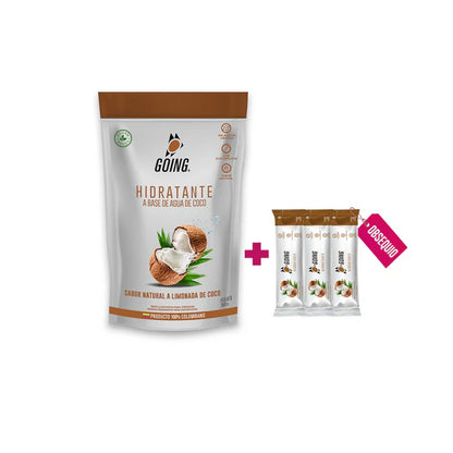 Bolsa de hidratante con electrólitos x 30 porciones - LIMONADA DE COCO + 6 STICKS GRATIS