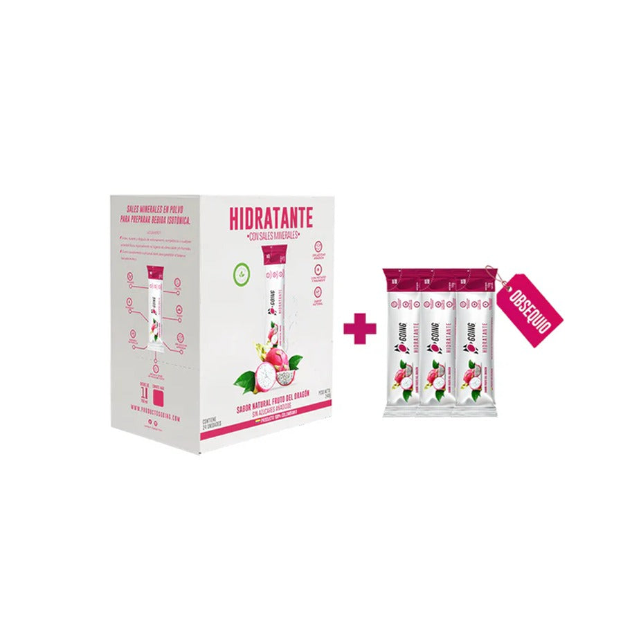 Caja x 24 stiks Hidratante con electrólitos- ELIGE SABOR- |+ 3 stiks gratis