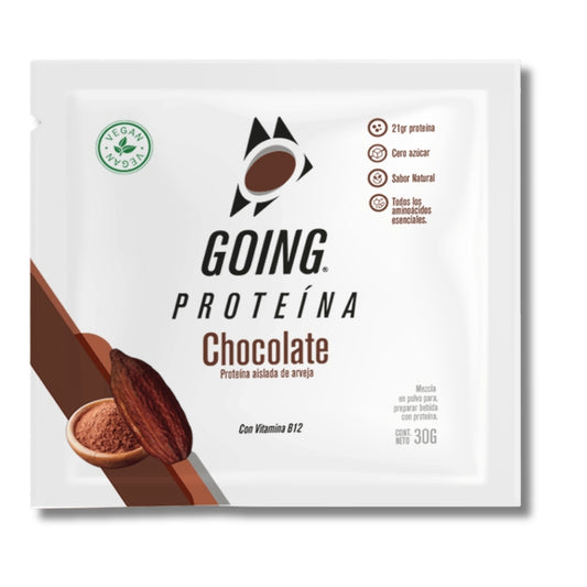Sobres de Proteína Going sabor chocolate, pack de 12